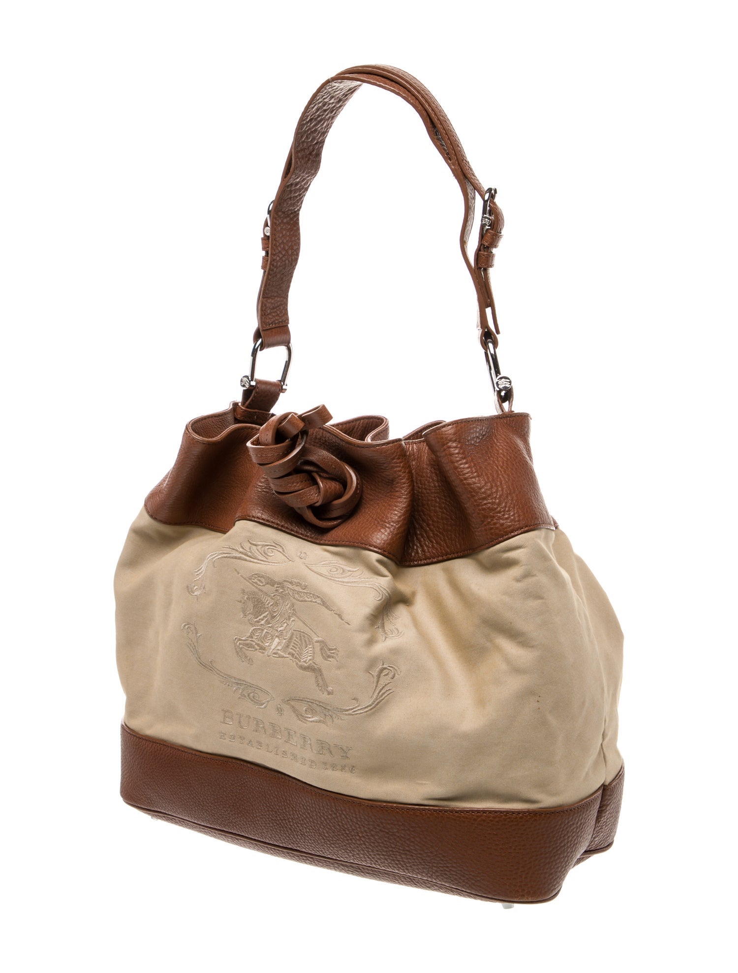 Burberry House Check Bucket Bag