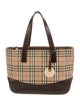 Burberry Canvas Tote