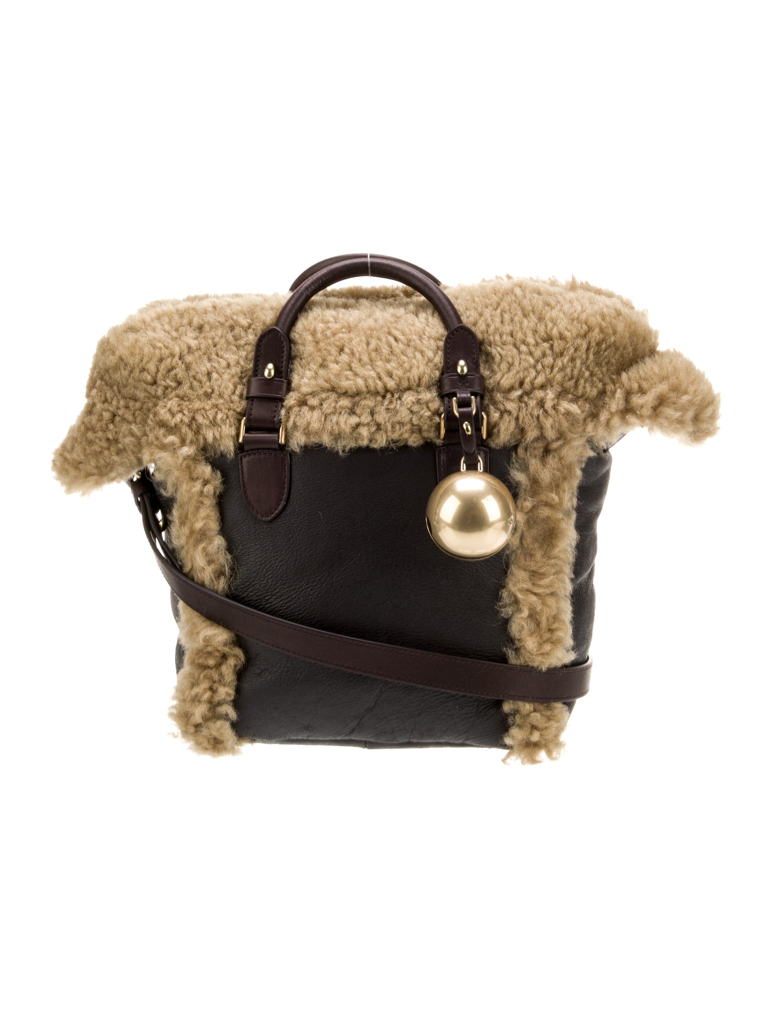 Burberry Leather Shield Small w/ Tags