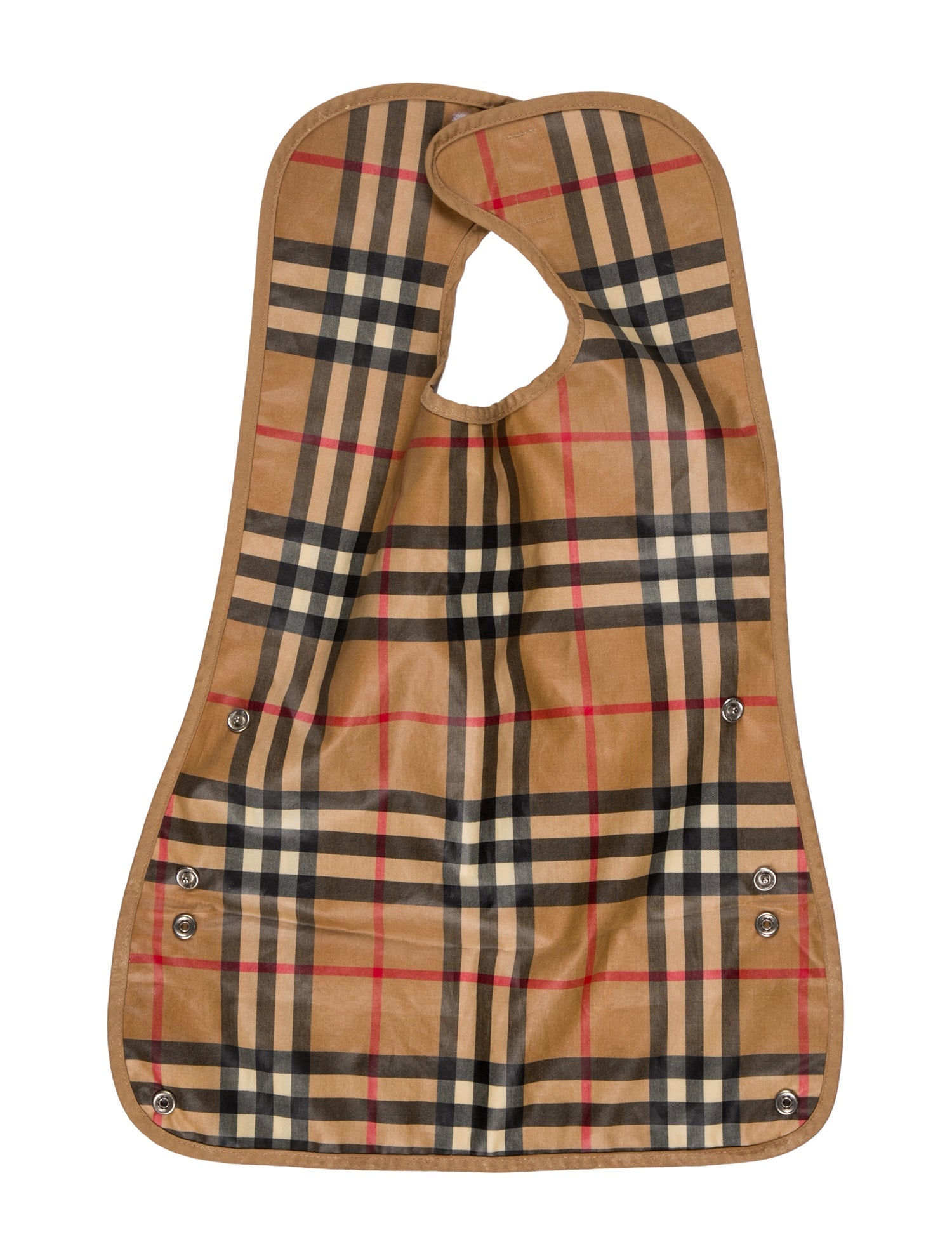 Burberry Infants' Coated Cotton Baby Bib