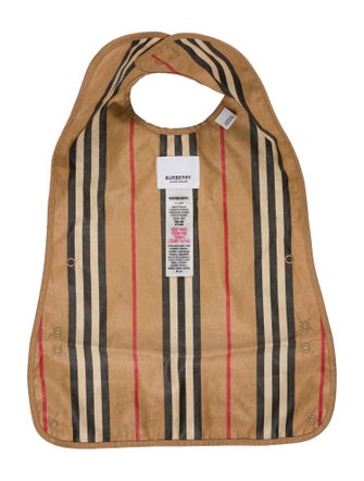 Burberry Infants' Coated Cotton Baby Bib