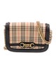 Burberry Horseferry Check Link Flap Bag 1983 Knight Check Canvas