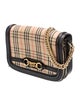 Burberry Horseferry Check Link Flap Bag 1983 Knight Check Canvas