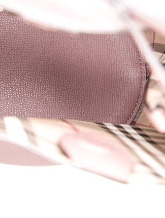 Burberry Haymarket Check Lorne Bucket Bag