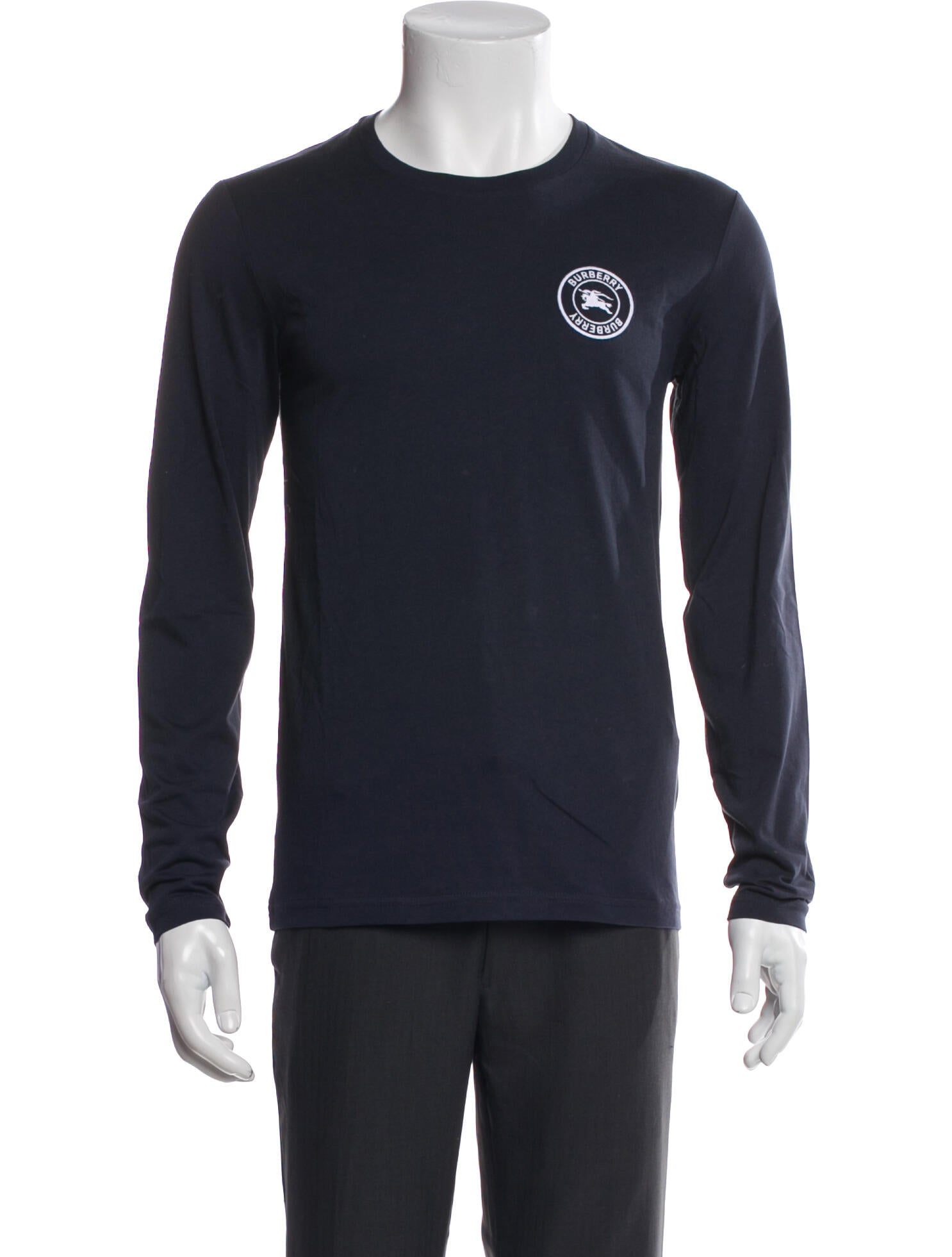 Burberry Nova Check Pattern Crew Neck T-Shirt w/ Tags