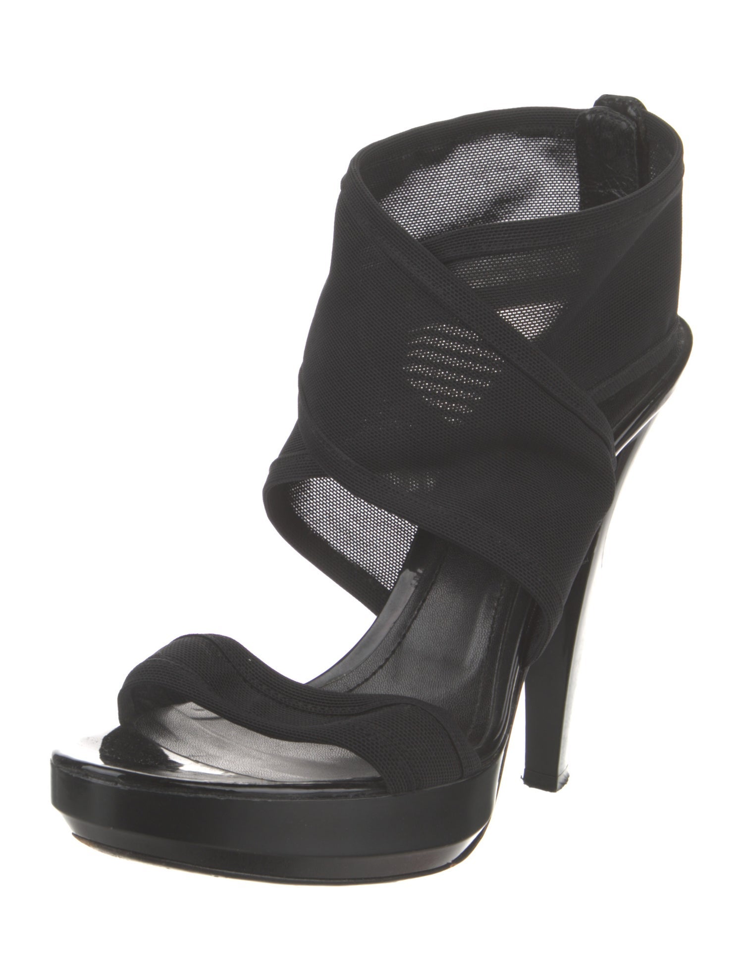 Burberry Mesh D'Orsay Mesh Sandals