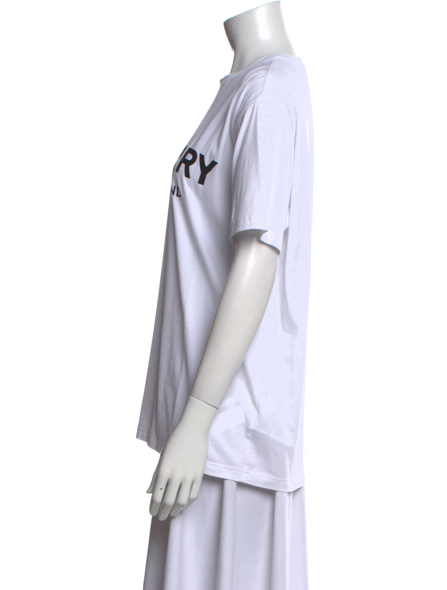 Burberry Graphic Print Crew Neck T-Shirt