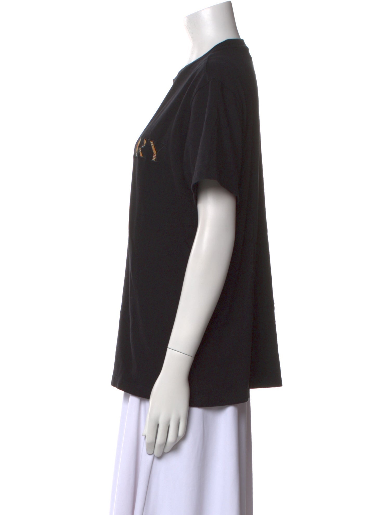 Burberry Graphic Print Crew Neck T-Shirt