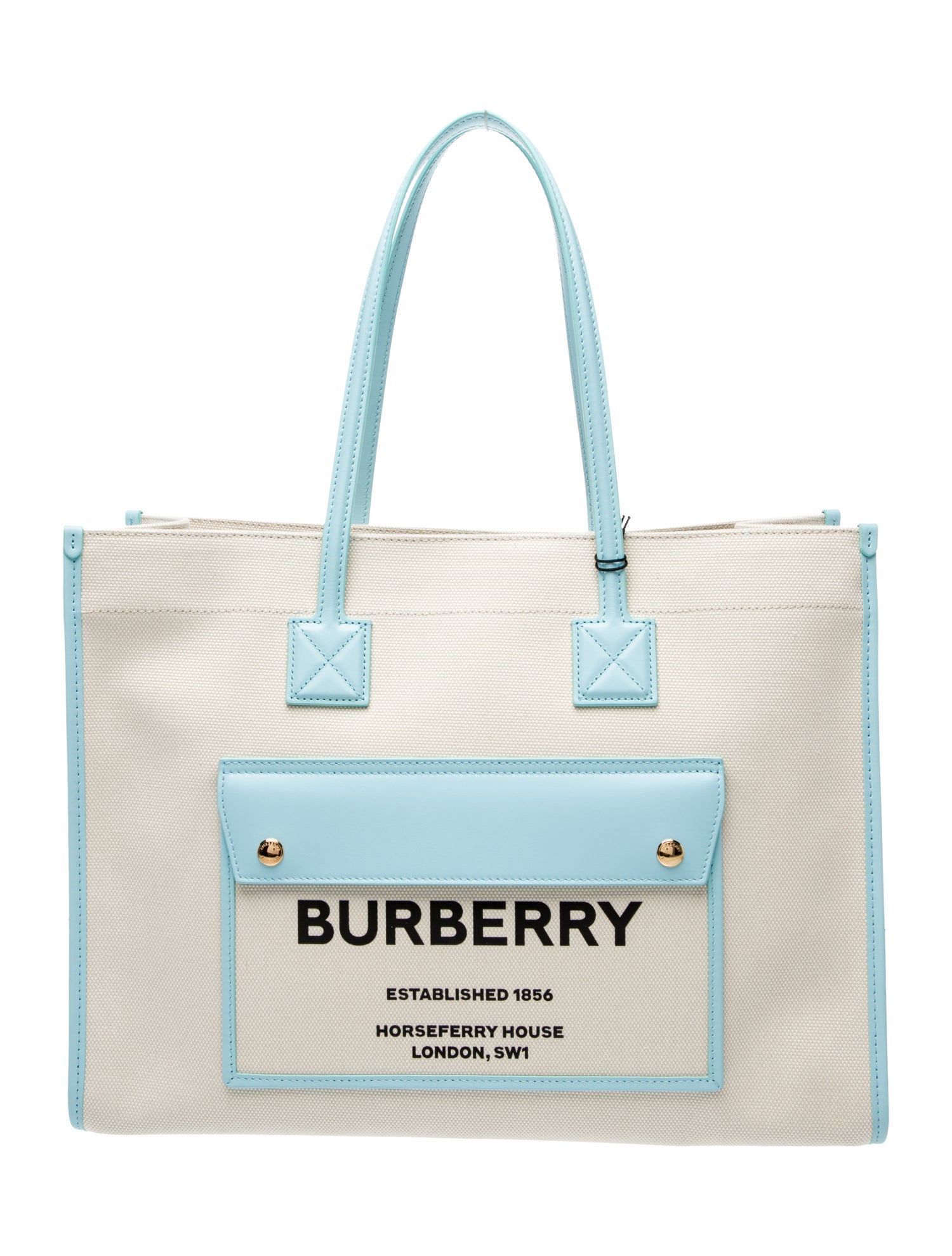 Burberry Canvas Medium Freya Tote Medium