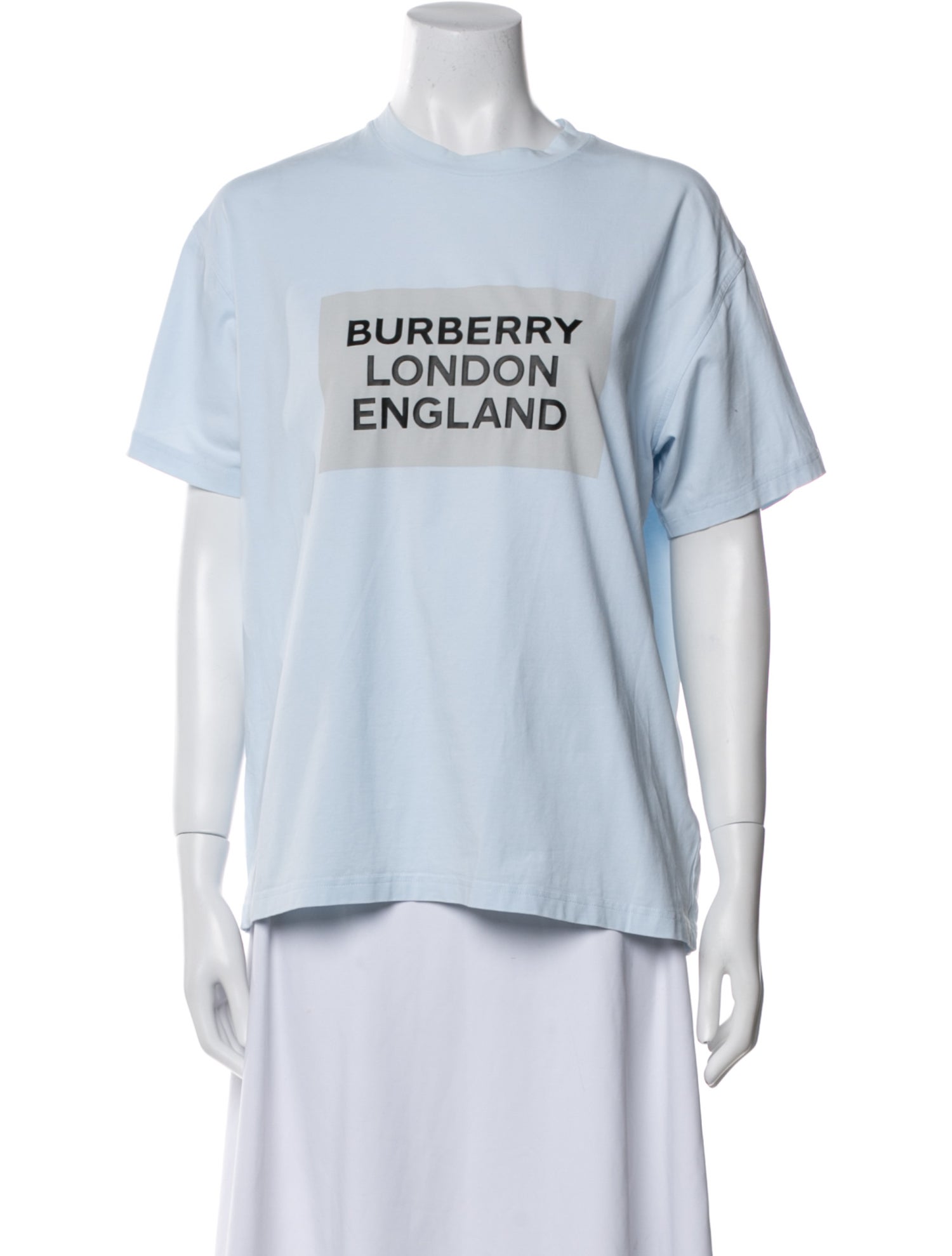 Burberry Graphic Print Crew Neck T-Shirt