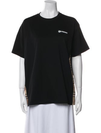 Burberry Graphic Print Crew Neck T-Shirt