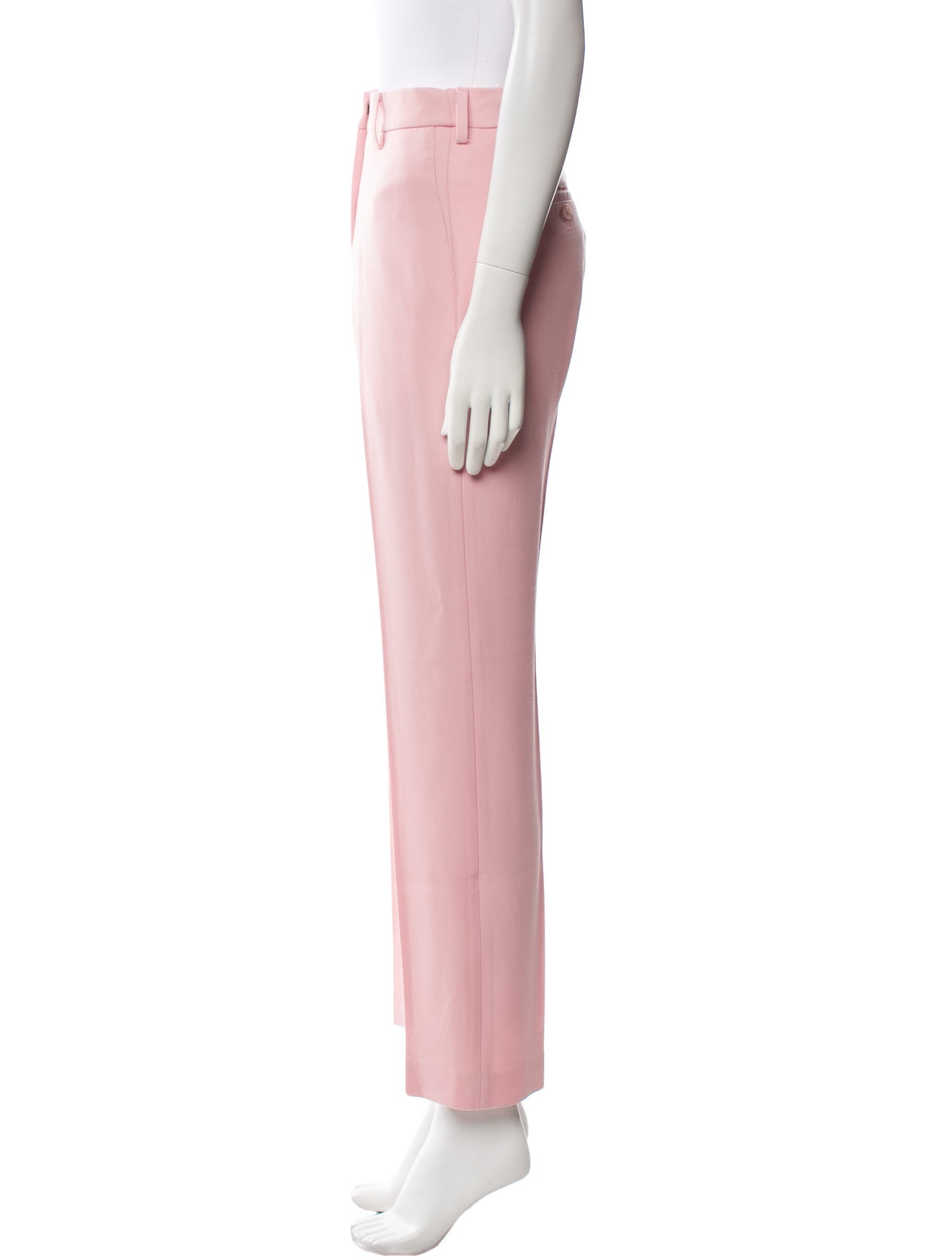 Burberry Wool Straight Leg Pants