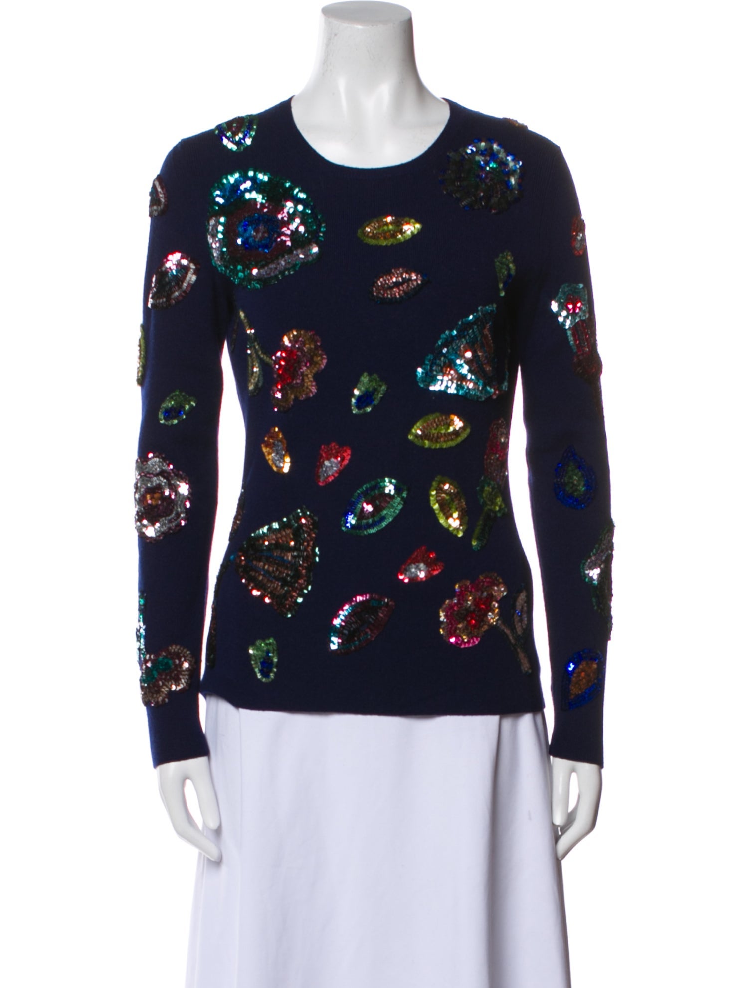 Burberry Cashmere Printed Sweater