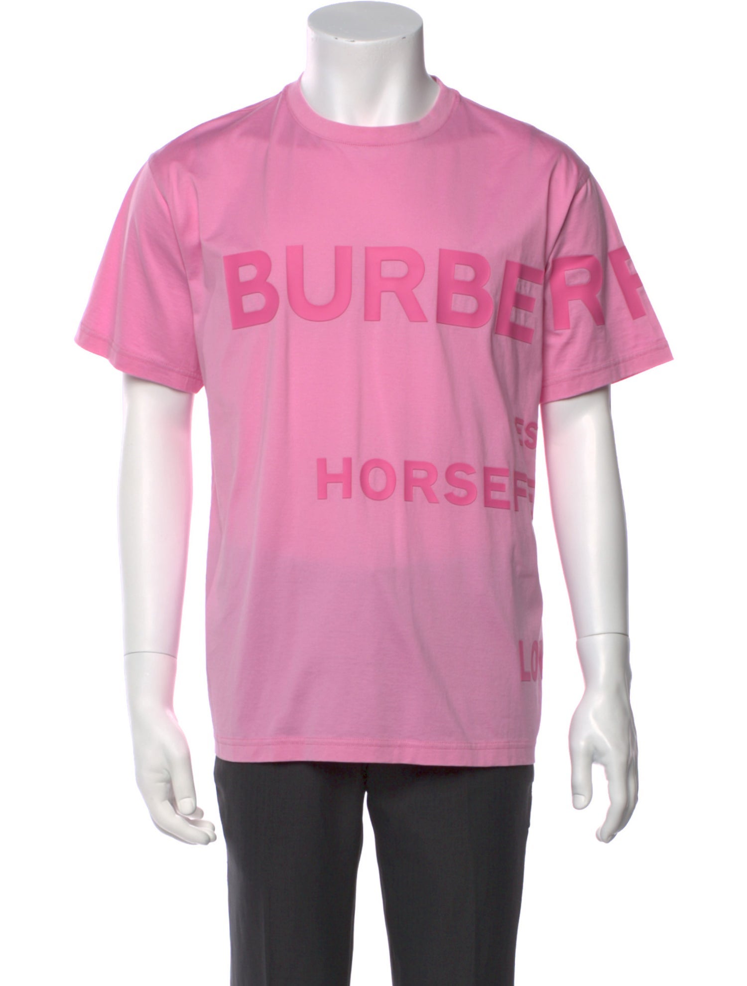 Burberry Graphic Print Crew Neck T-Shirt