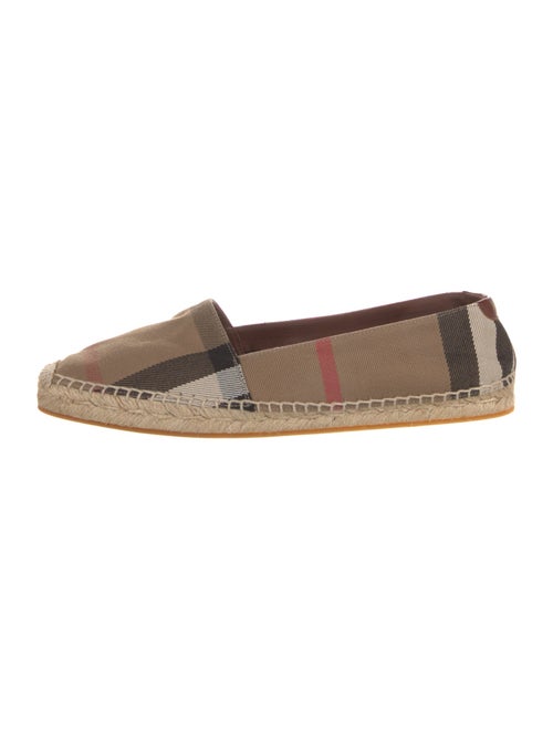 Burberry Canvas Printed Espadrilles