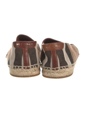 Burberry Canvas Printed Espadrilles