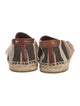 Burberry Canvas Printed Espadrilles