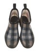 Burberry Nova Check Pattern Rubber Rain Boots