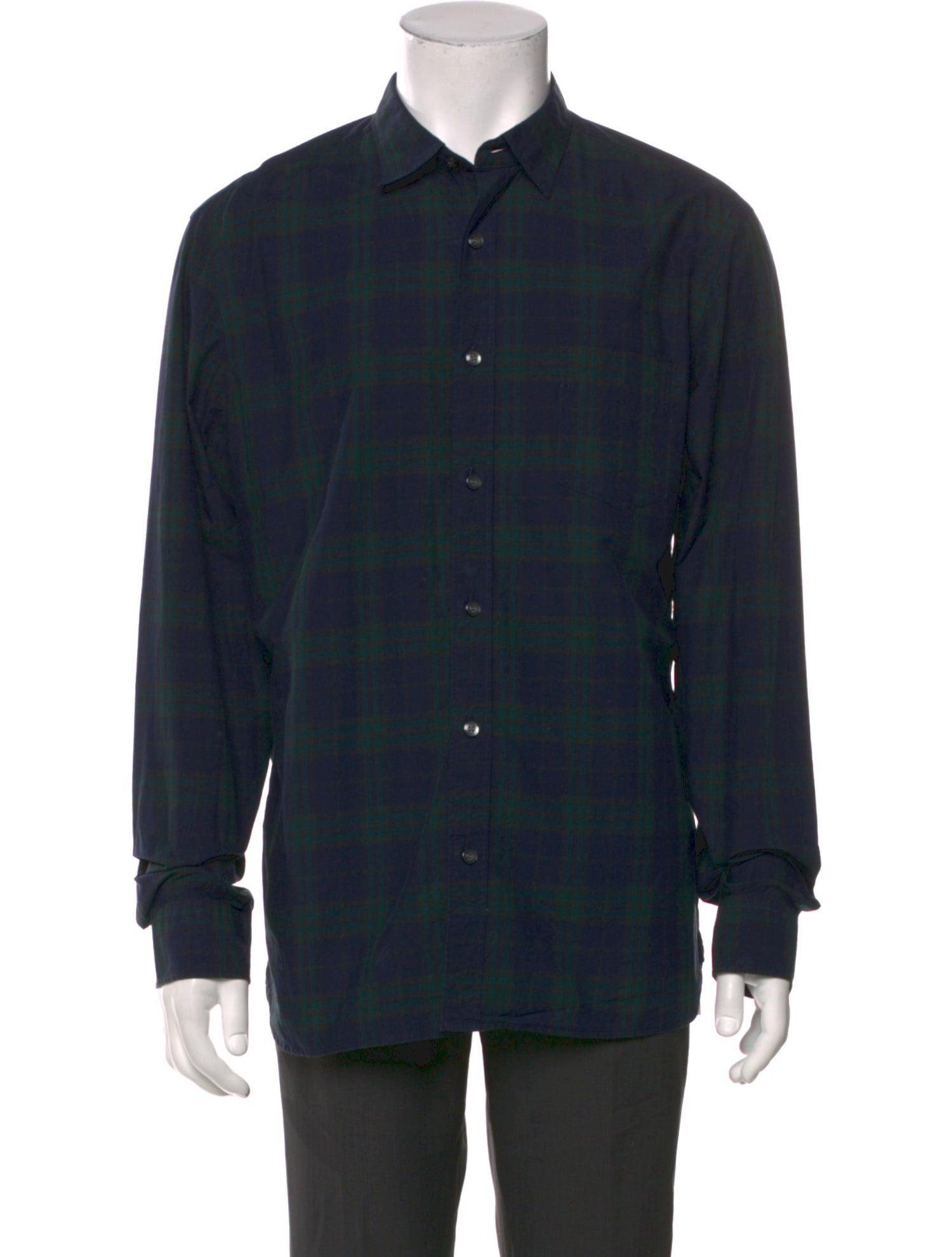 Burberry House Check Pattern Long Sleeve Shirt