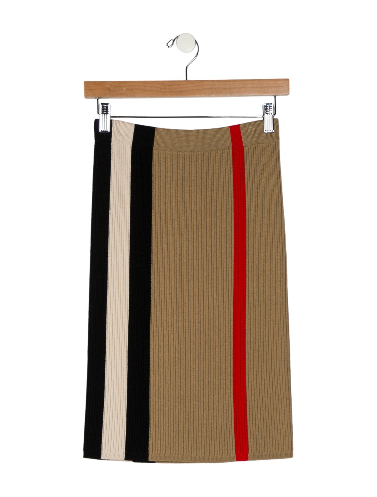 Burberry Girls Maxi Wool Skirt