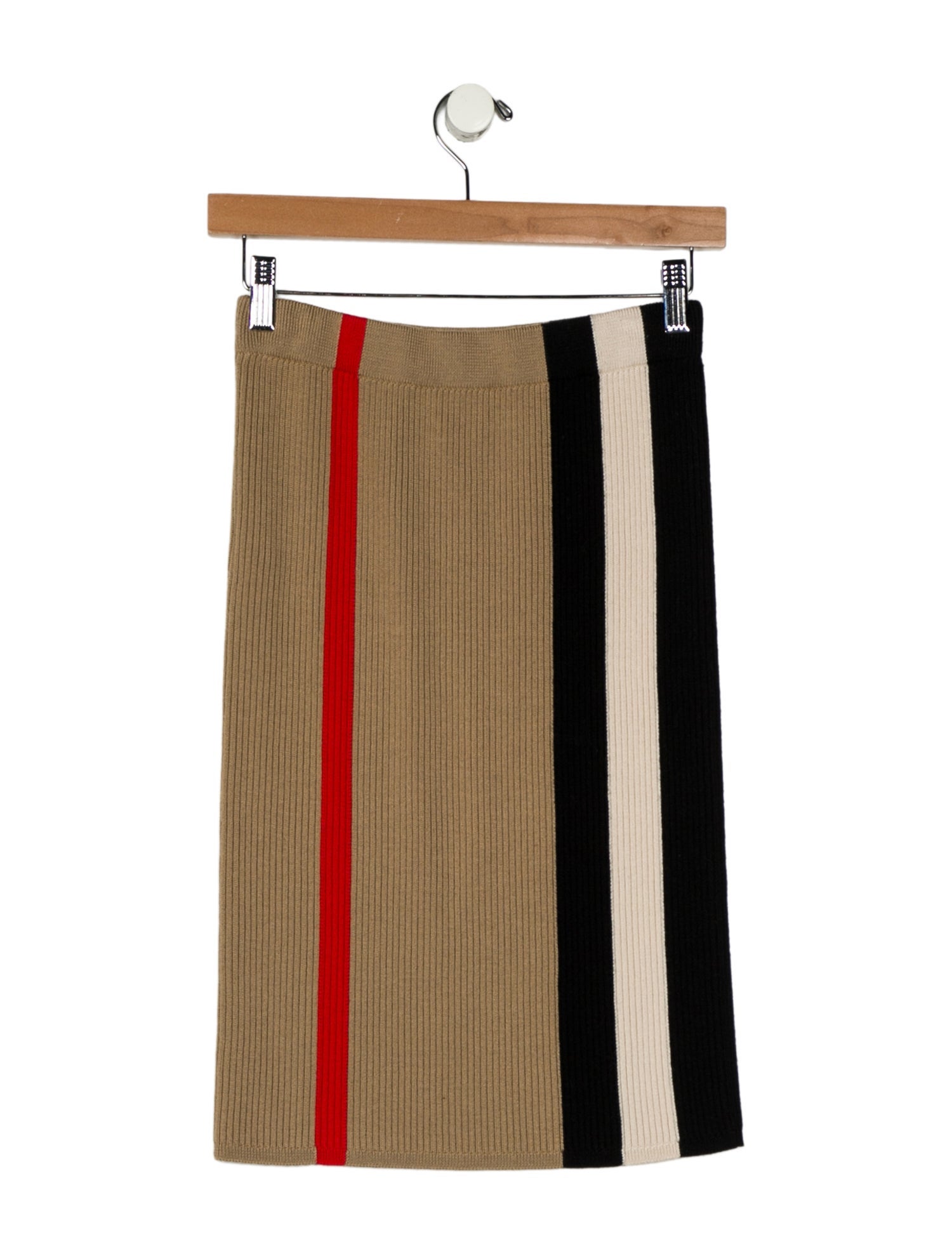 Burberry Girls Maxi Wool Skirt