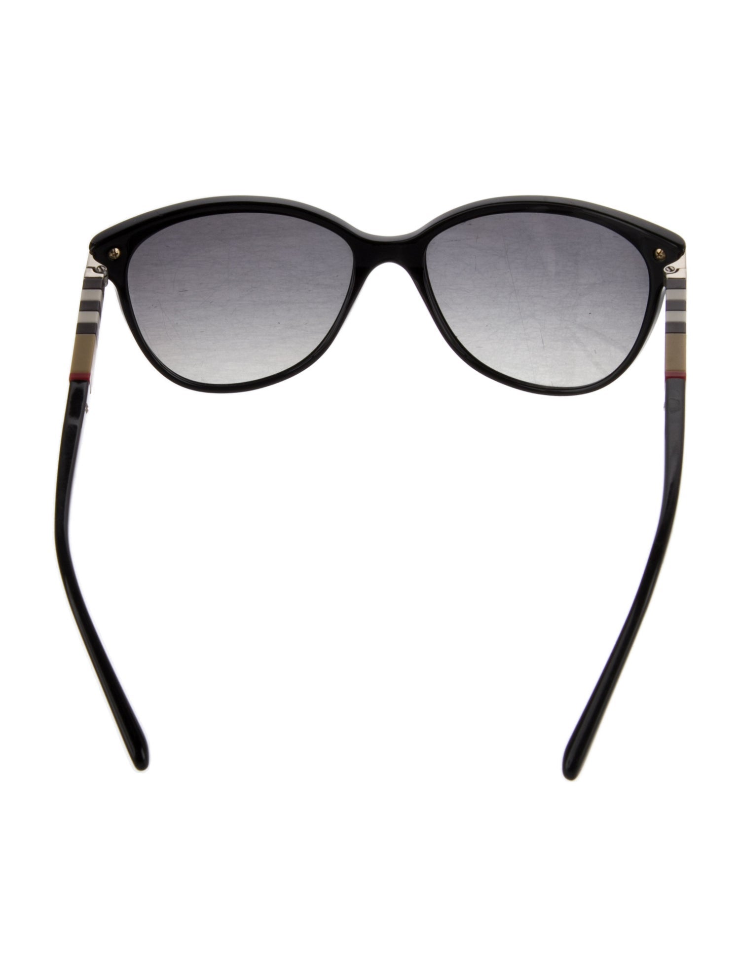 Burberry Nova Check Pattern Oversize Sunglasses