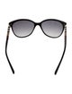 Burberry Nova Check Pattern Oversize Sunglasses