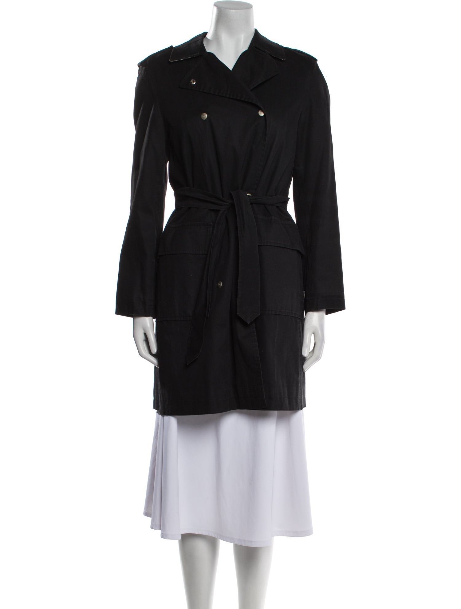 Burberry London Wool Trench Coat