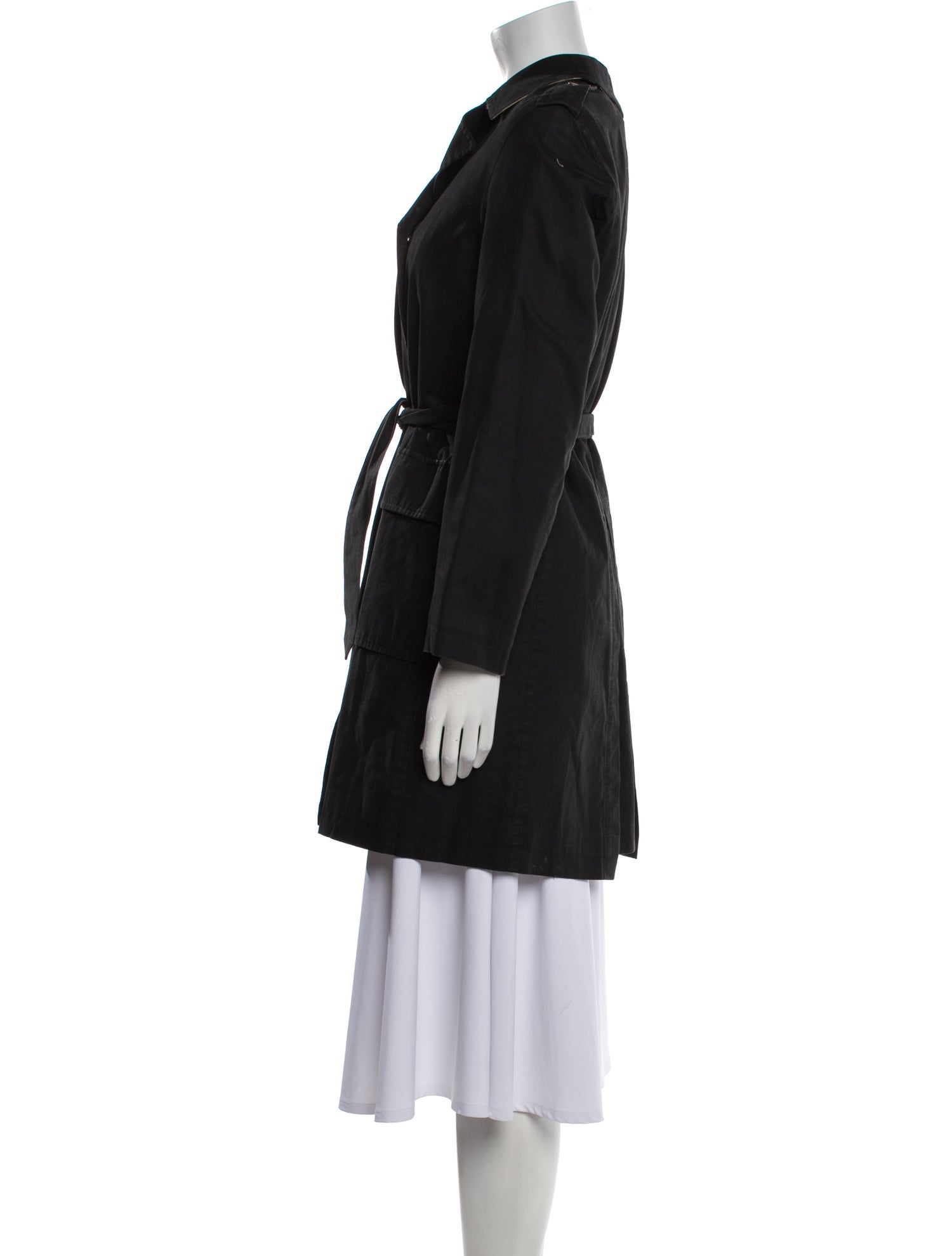 Burberry London Wool Trench Coat