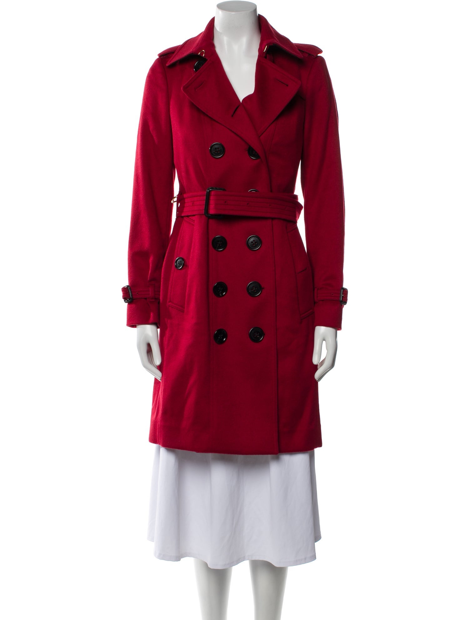 Burberry Cashmere Trench Coat