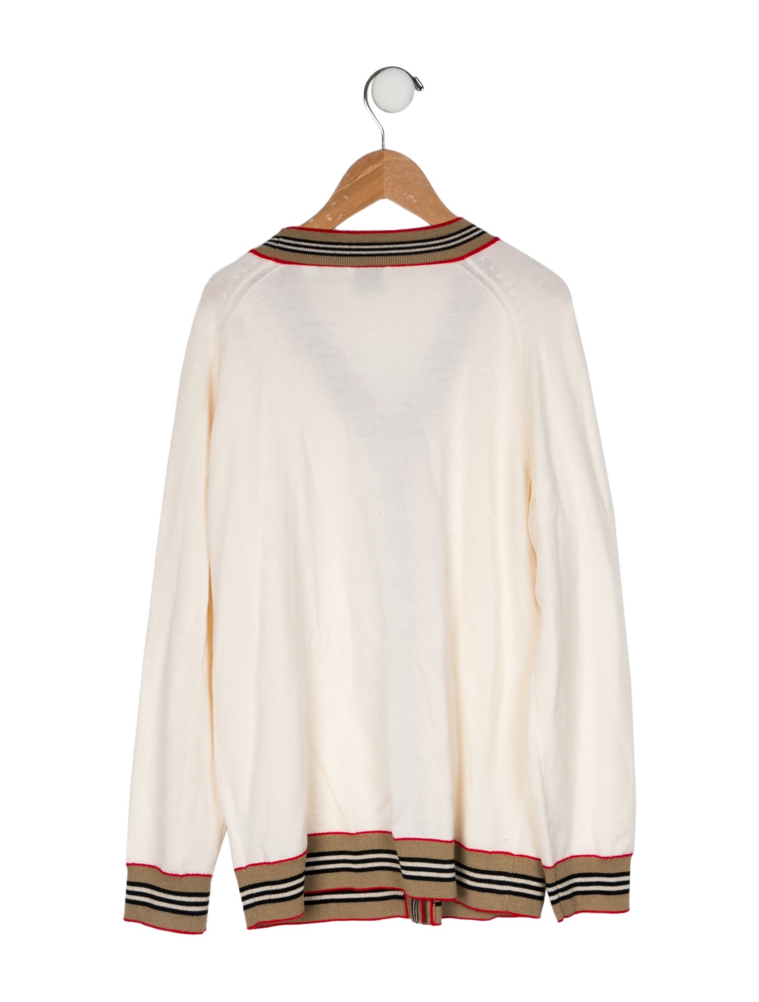 Burberry Girls' Patterned Cardigan