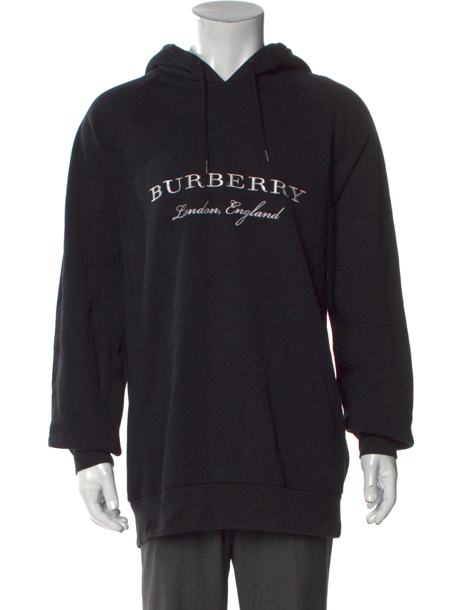 Burberry Signature Logo Graphic Print Hoodie