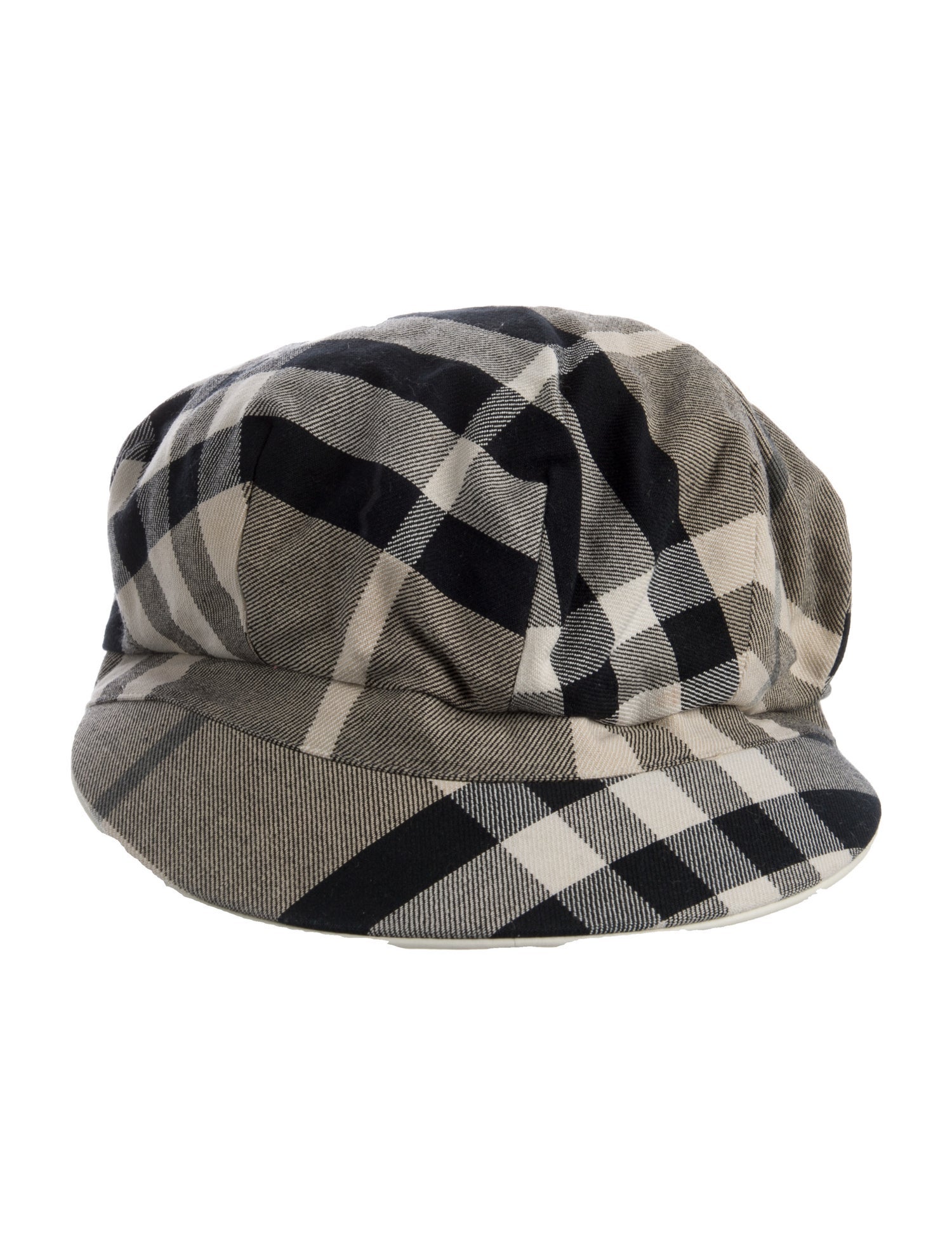 Burberry Canvas Newsboy Hat