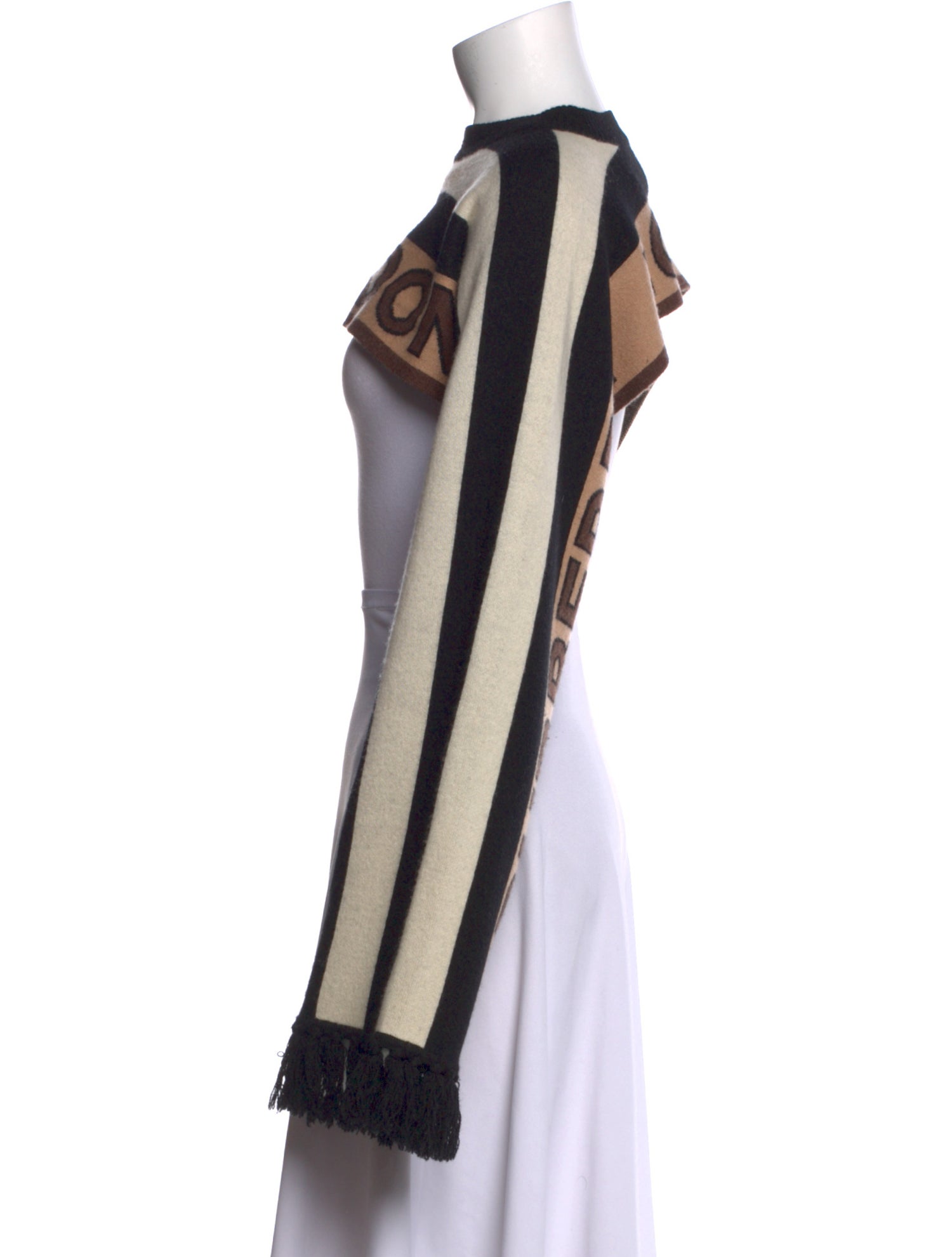 Burberry Cashmere Graphic Print Sweater