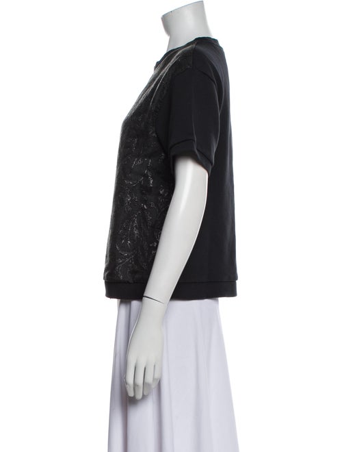 Burberry Crew Neck Short Sleeve Top