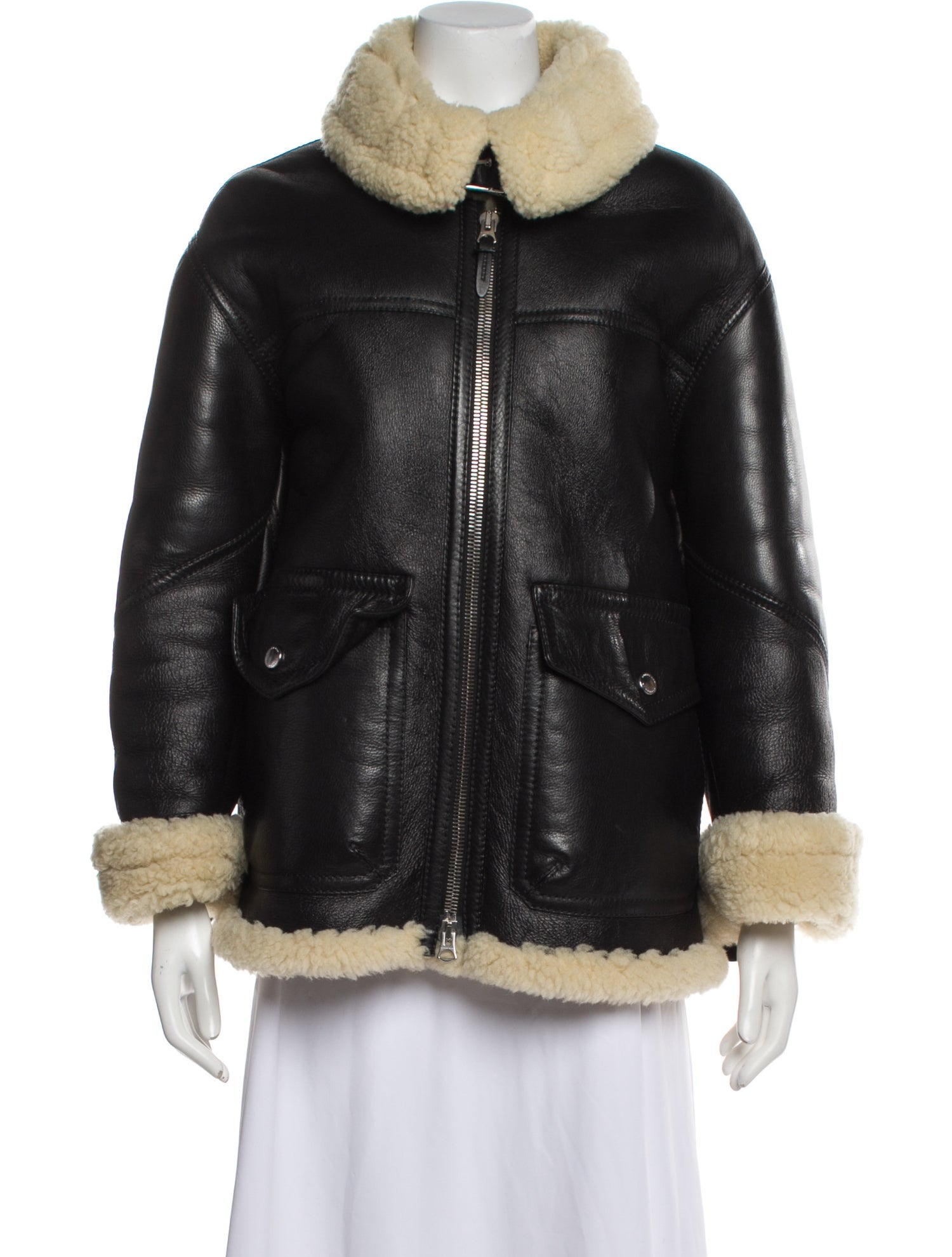 Burberry Shearling Fur Jacket