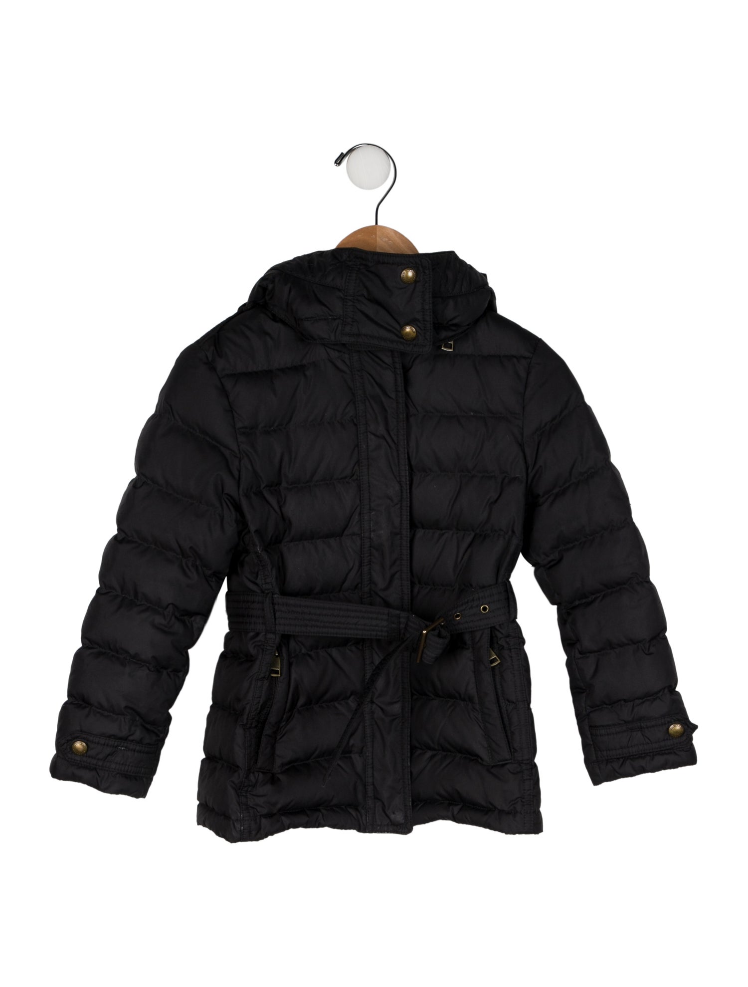 Burberry Toddler Girls' Solid Puffer Coat