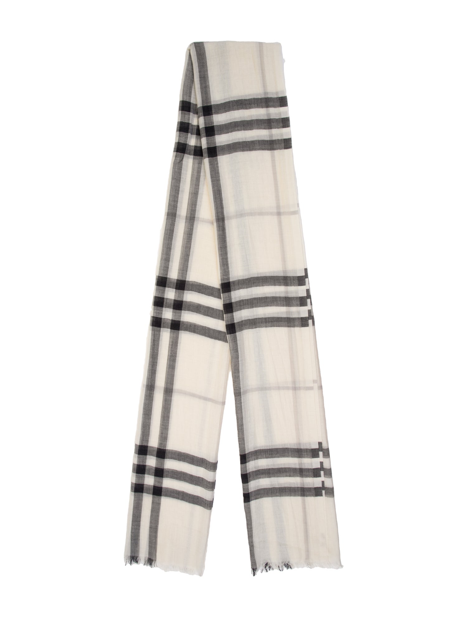Burberry Silk House Check Pattern Scarf