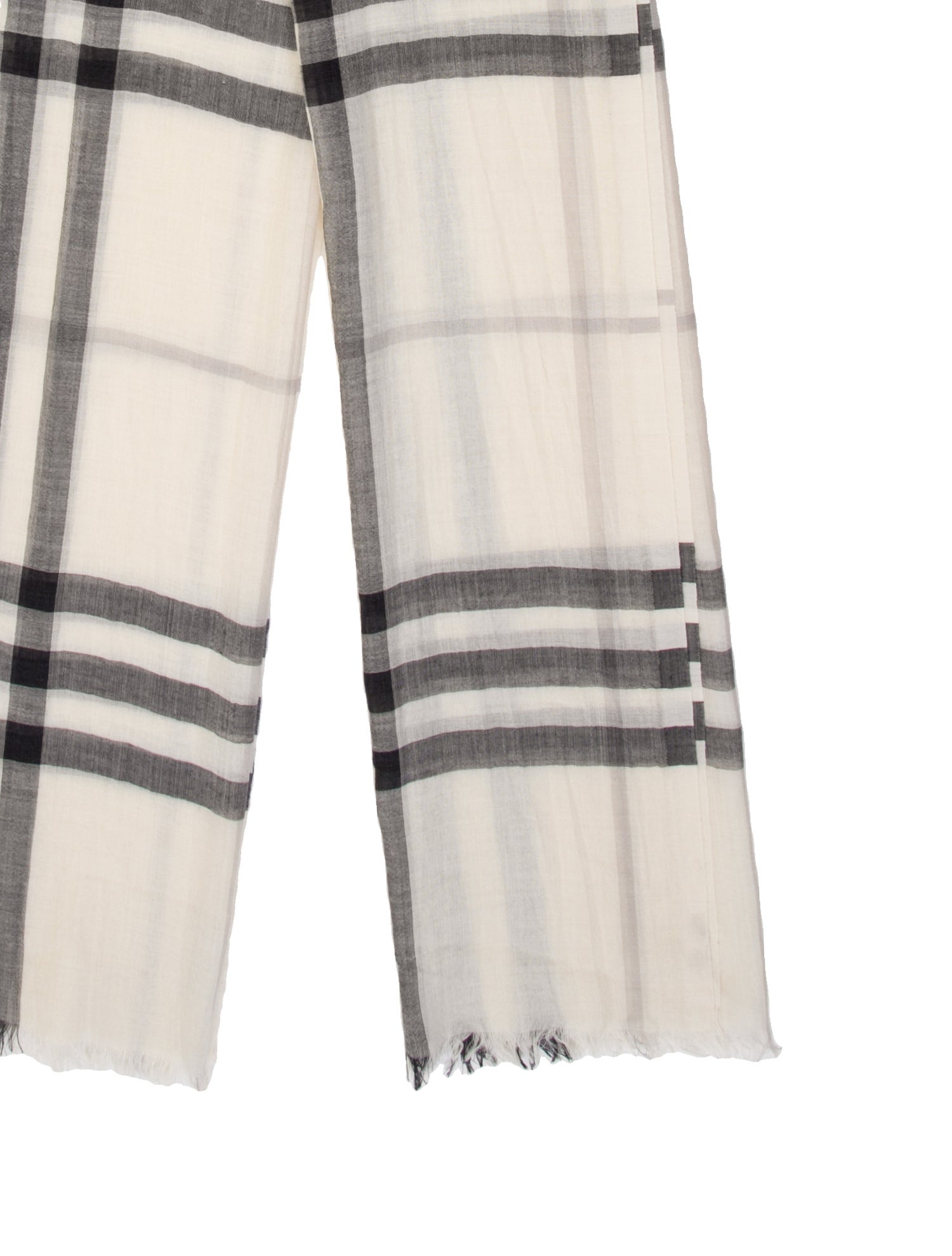 Burberry Silk House Check Pattern Scarf