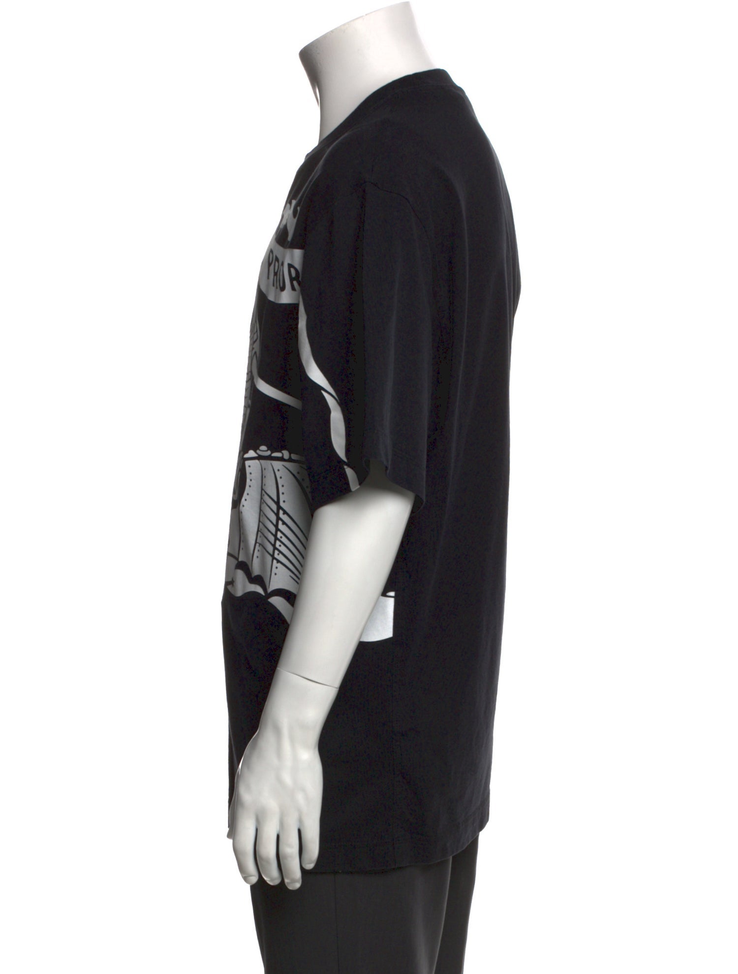 Burberry Graphic Print Crew Neck T-Shirt