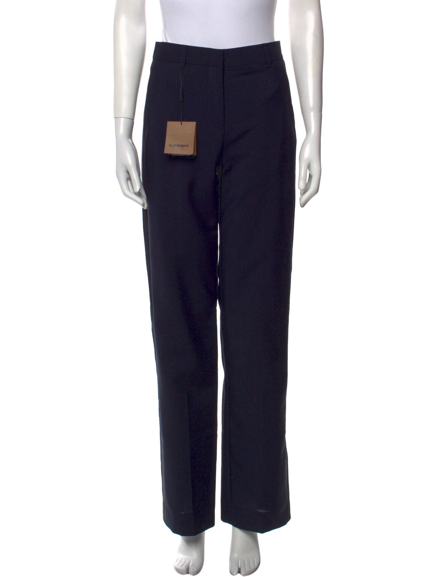 Burberry Mohair Wide Leg Pants w/ Tags