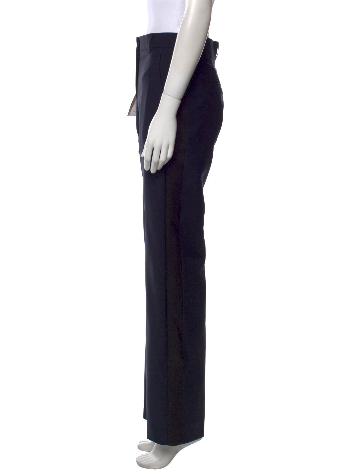 Burberry Mohair Wide Leg Pants w/ Tags