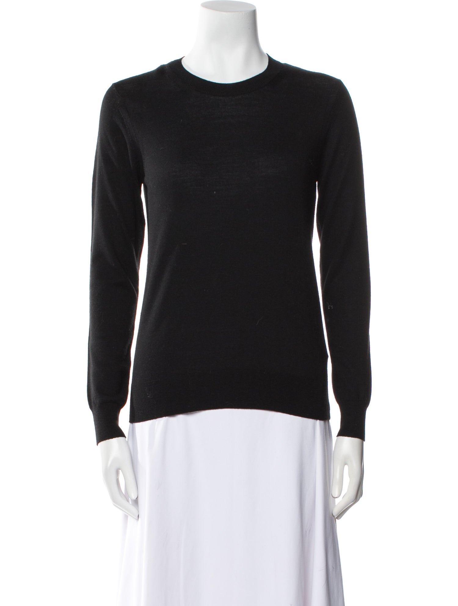 Burberry Merino Wool Crew Neck Sweater