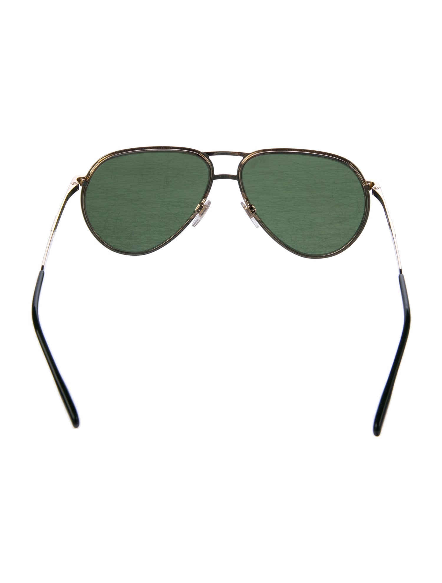 Burberry Aviator Tinted Sunglasses