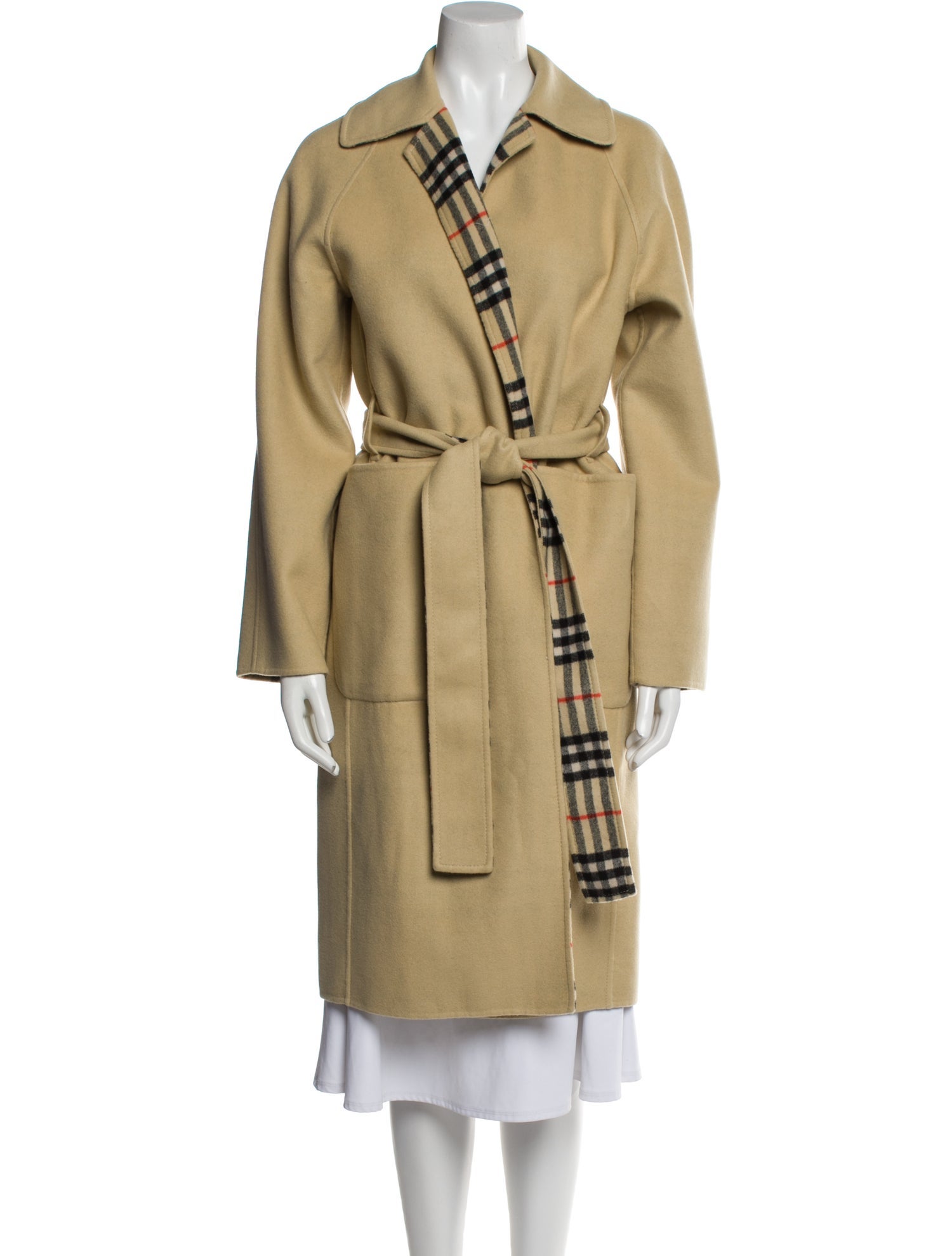 Burberry Reversible Wool Coat