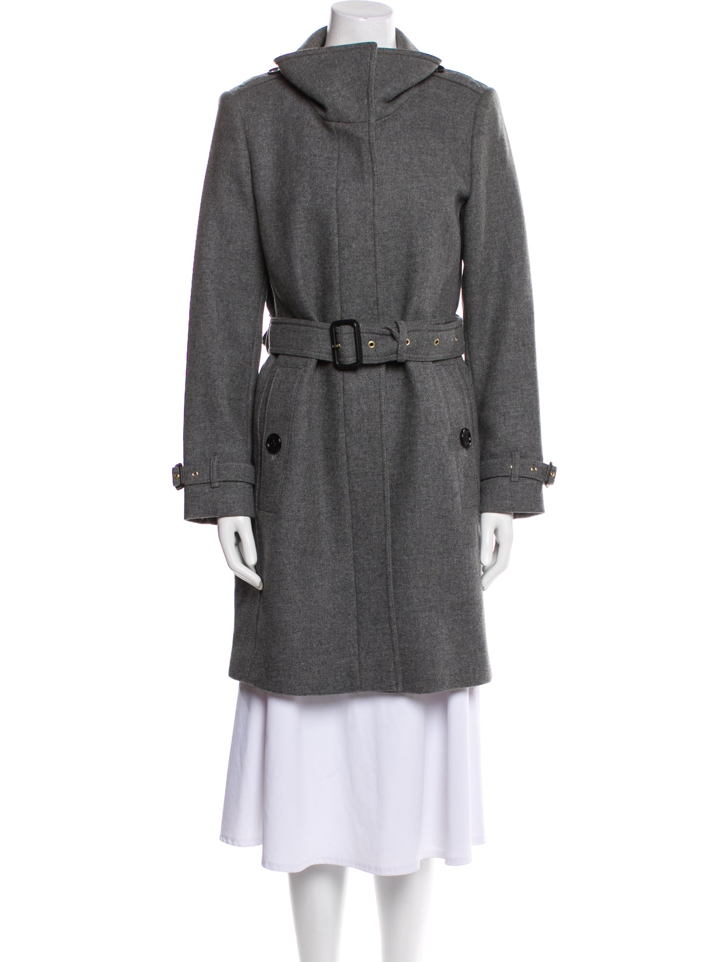Burberry Wool Trench Coat