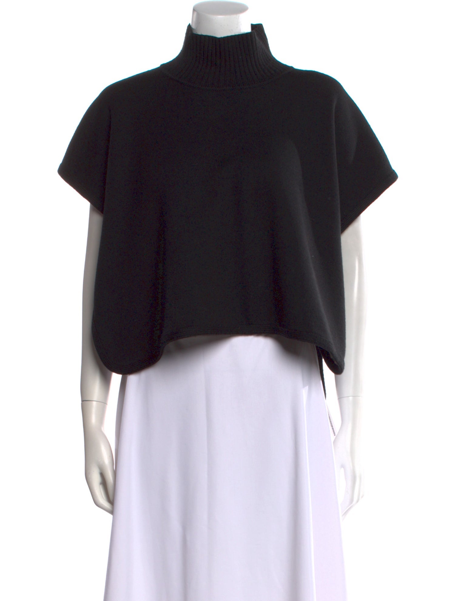 Burberry Wool Mock Neck Sweater