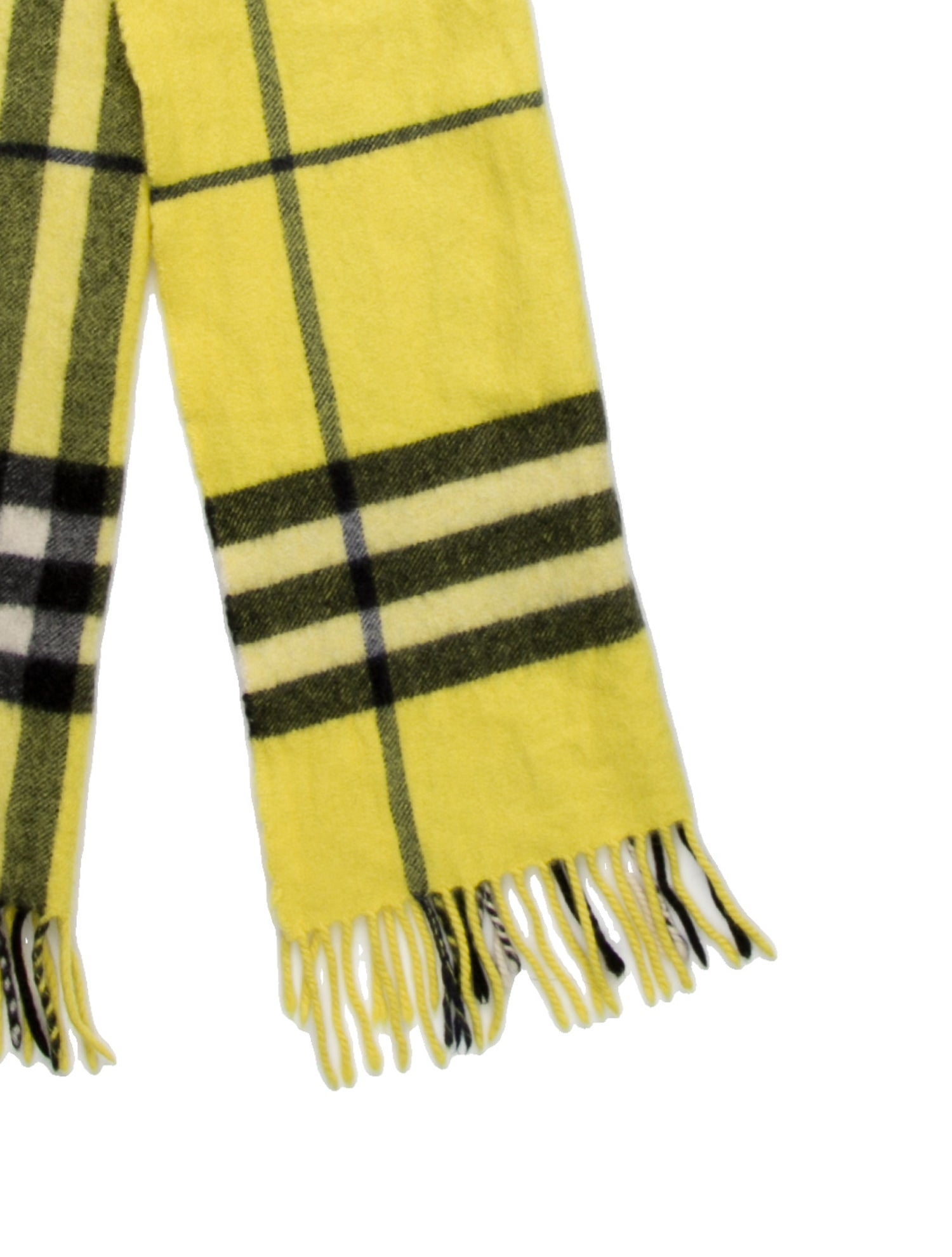 Burberry Cashmere Striped Scarf