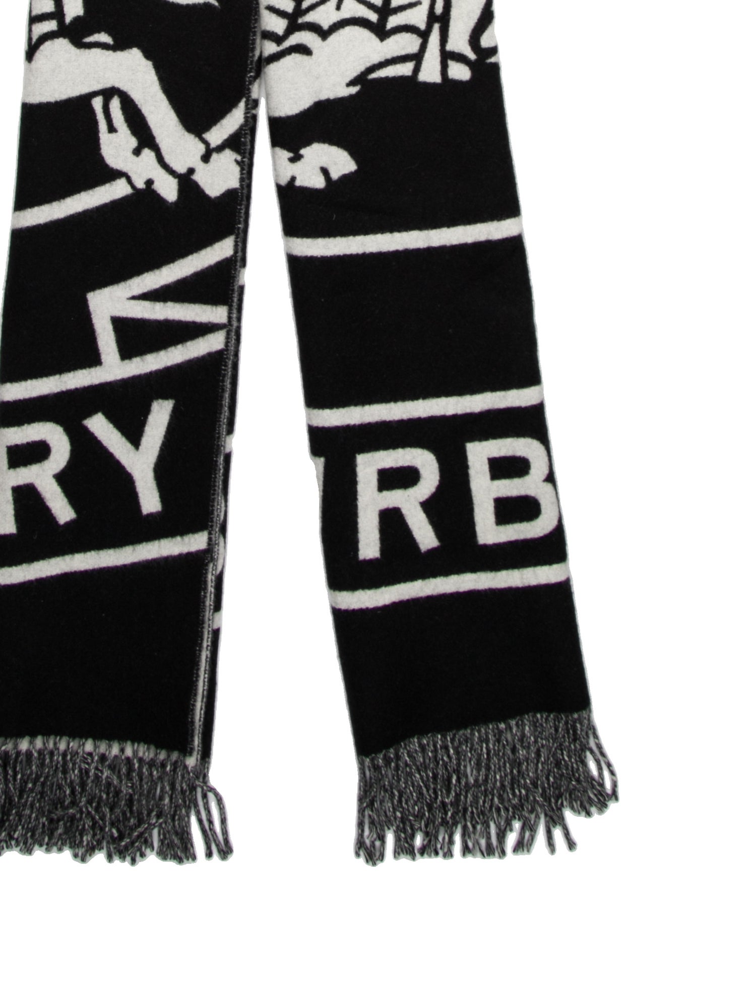 Burberry Cashmere Printed Scarf