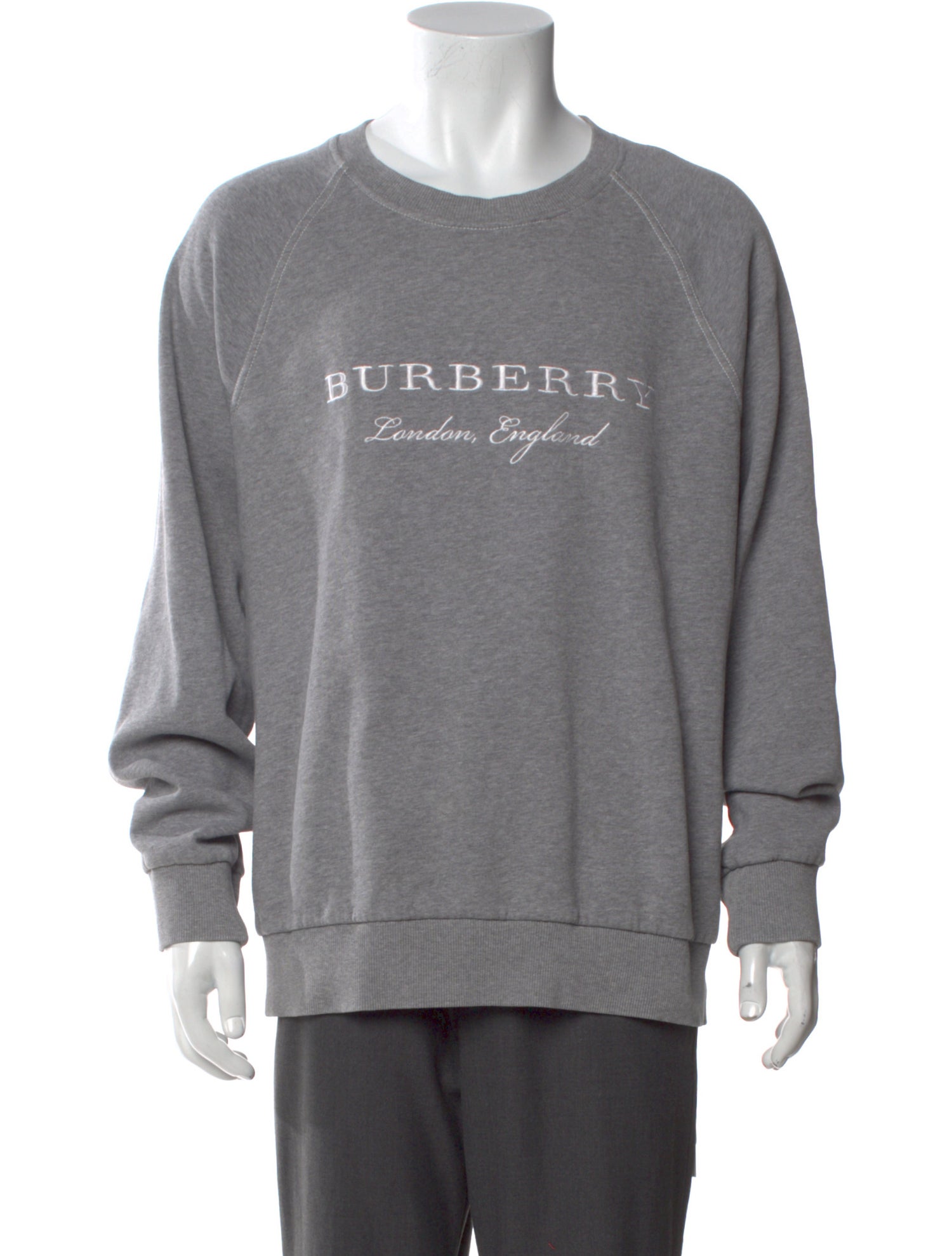 Burberry Graphic Print Crew Neck Sweatshirt